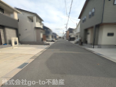 【前面道路含む現地写真】 | 明石市大久保町大窪2039 | 街並みが美しい開発団地です！