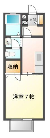 アンテリジャン小川の間取り