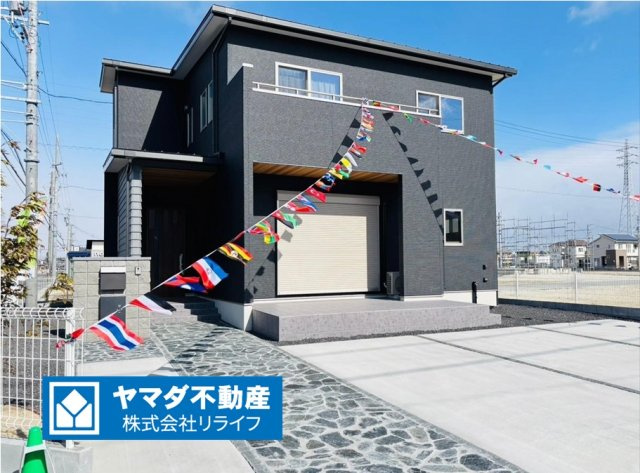 【商談中】新築戸建　安八郡安八町南今ケ渕第１　全12区画分譲の外観|■F号棟
■YAMADA電機の　ヤマダ不動産　株式会社リライフ　大垣店■
いつでもお問合わせ下さい。
