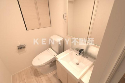 【洗面所】 | ＡＬＴＥＲＮＡ南大井 | 使いやすい洗面所です