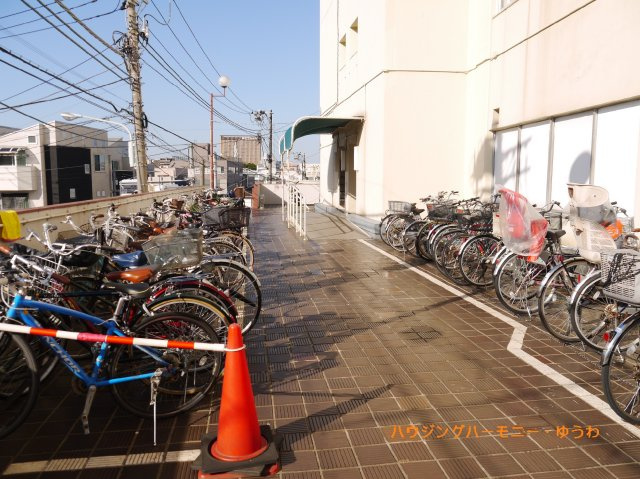 【その他共用部分】 | 板橋スカイプラザ | 敷地内に、駐輪場が有り便利です。