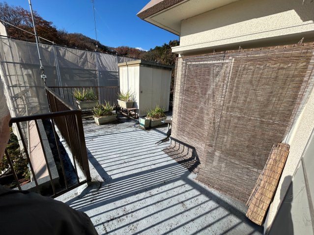 あきる野市伊奈　中古戸建　☆展望良好☆のバルコニー