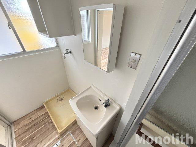 ビレッジハウス伏屋10号棟の洗面所