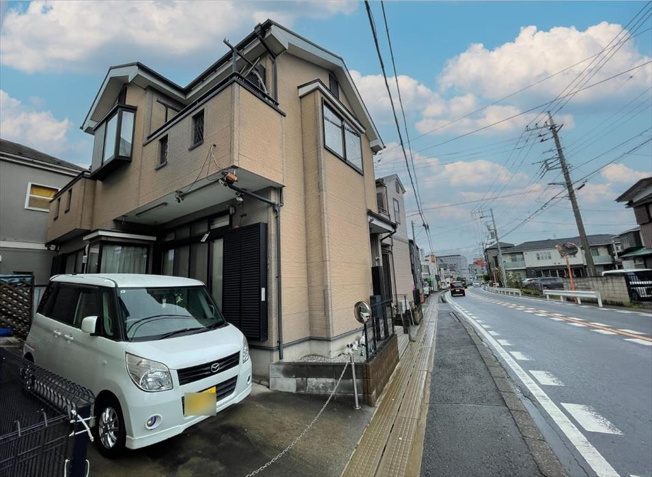 【外観】 | 新座市畑中1丁目　中古一戸建住宅　(志木本店) | 全室南西向きの中古一戸建住宅