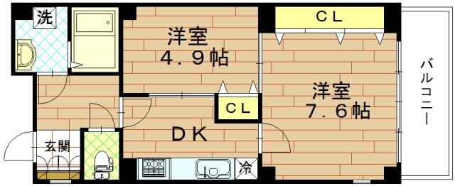 アマデウス西洞院の間取り