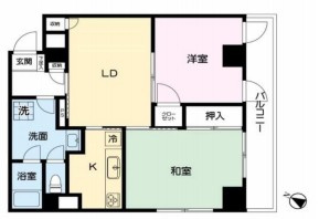 【間取り】 | ホーユウコンフォルト板橋本町