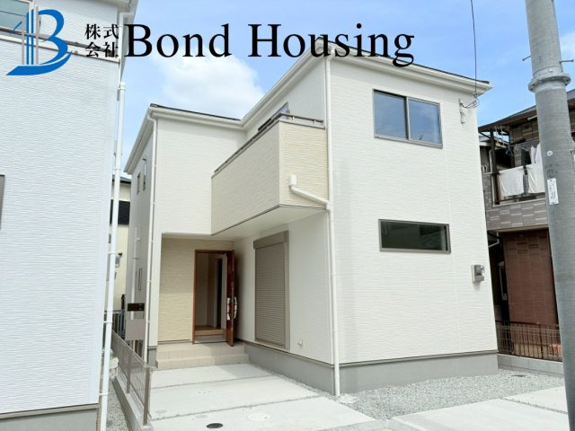 洗面脱衣所広々・玉津町新方　全９区画　９号棟の外観