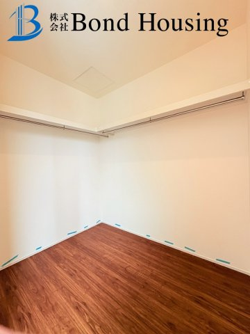 WIC３か所付き・玉津町新方　全９区画　８号棟の寝室