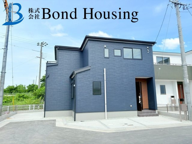 南東側道路日当たり良好・玉津町新方　全９区画　７号棟の外観