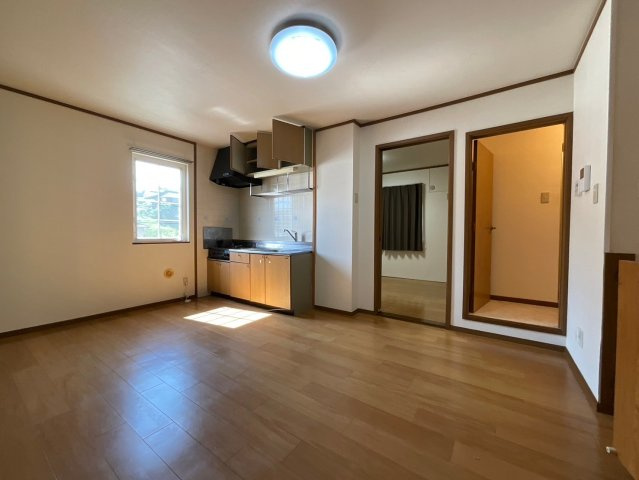 サンライト広町の居間・リビング|ゆったりとしたリビングです