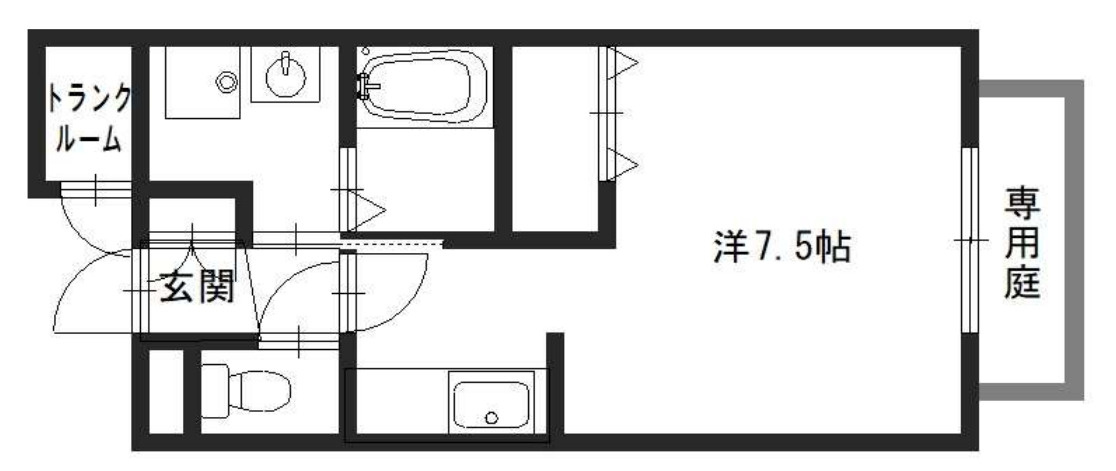 ヴェルロール⻄今宿の間取り