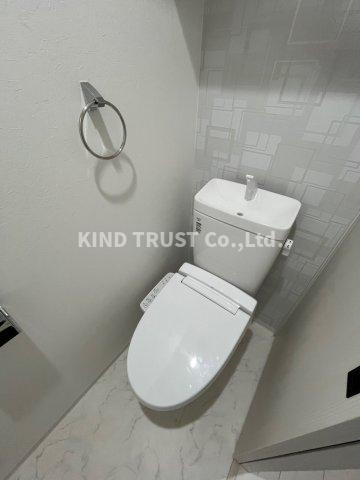 ビガーポリス528滝川公園Ⅲのトイレ|清潔感のあるトイレです