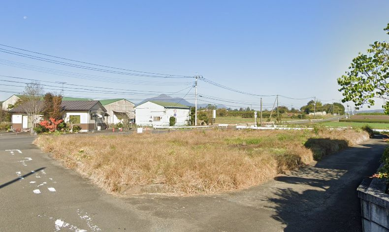 都城市菓子野町の売地の外観