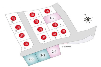 【区画図】 | 石山寺４丁目ニュータウン２期１号地 | ＪＲ・京阪石山駅