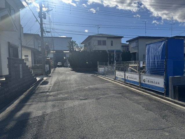 リーブルガーデン．S　本庄日の出　の前面道路含む現地写真|現地前面道路（2024年12月24日）撮影