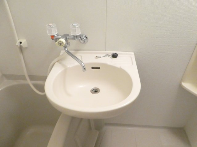 クレール仁川の洗面所