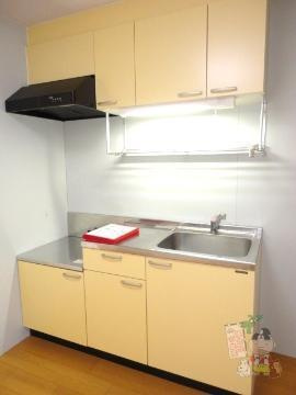 ピュアベルデ医大南のキッチン|キッチン