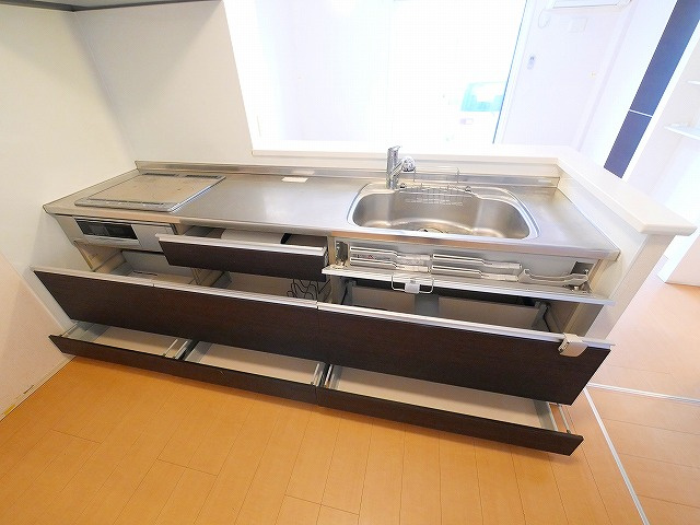 ピュアシス　Ⅲ番館のキッチン|キッチンでお料理をお楽しみください