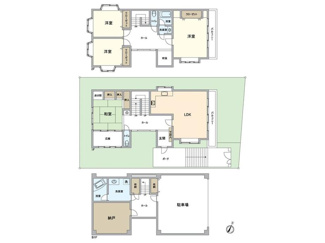 【間取り】 | 西宮市　苦楽園二番町　中古戸建