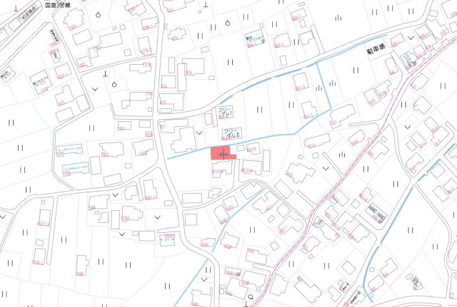 高下西町　売土地の地図