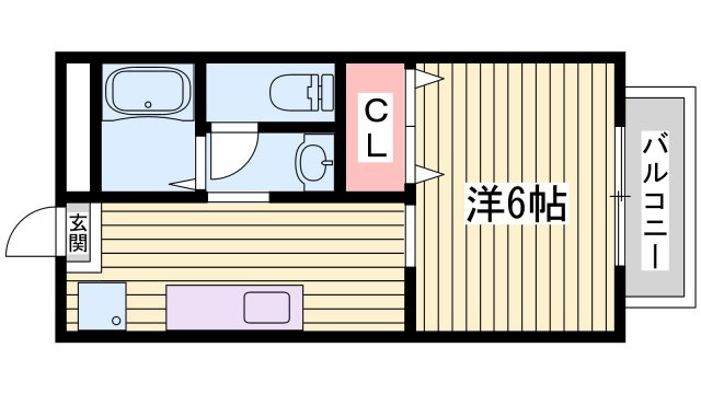 MCハイツⅢの間取り