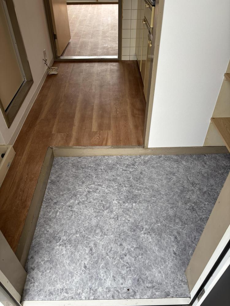 グリーンハイムきたやまの玄関