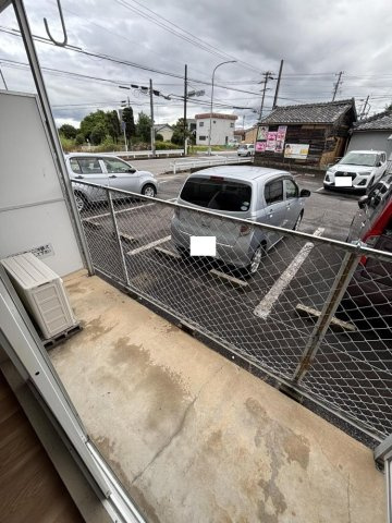 グリーンハイムきたやまのバルコニー