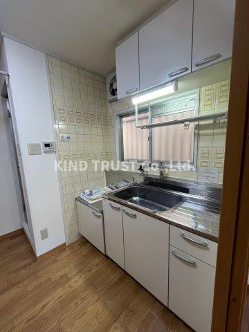 淀川マンション（旧長谷川マンション）のキッチン|きれいなキッチンです