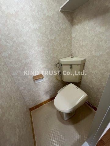 淀川マンション（旧長谷川マンション）のトイレ|コンパクトで使いやすいトイレです