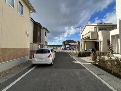 【前面道路含む現地写真】 | 月輪３丁目　ニュータウン２期２号地
