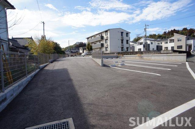 熊本市北区飛田１丁目のアパートの駐車場