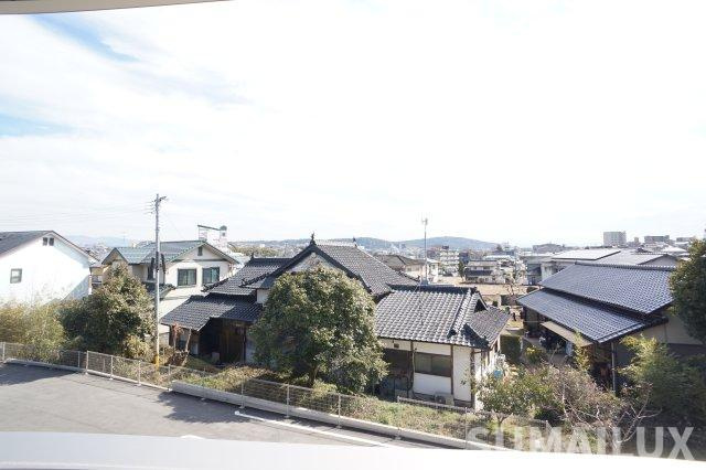 熊本市北区飛田１丁目のアパートの展望