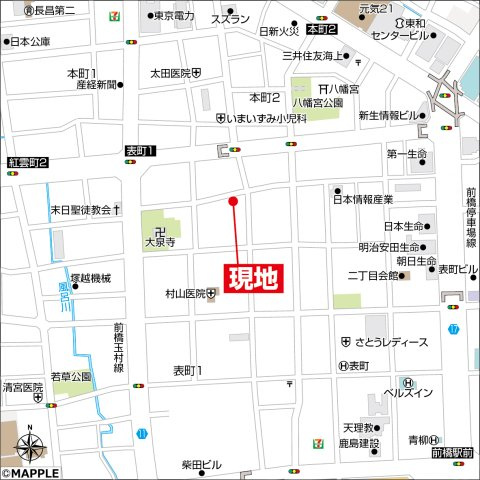 前橋市表町2期　号棟番号：1