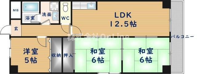 【間取り】 | 友田コーポラス