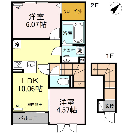【間取り】 | ルワンジュＥ