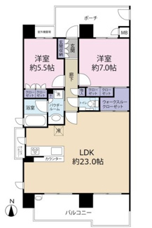 【間取り】 | リベール南堀江アネックス