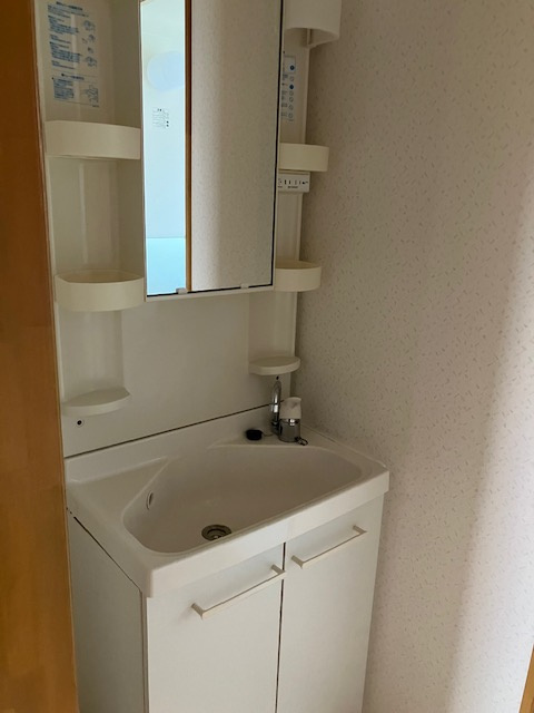 イーストハイツの洗面所|忙しい朝には欠かせない洗面所です