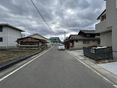 【前面道路含む現地写真】 | 大江２丁目 ニュータウン１期１号地