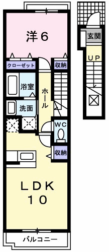 グレイス・パークBの間取り