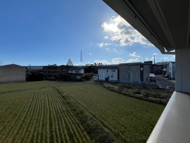 大津市石山寺4丁目　中古戸建の展望|遮るものがなく見晴らし抜群です