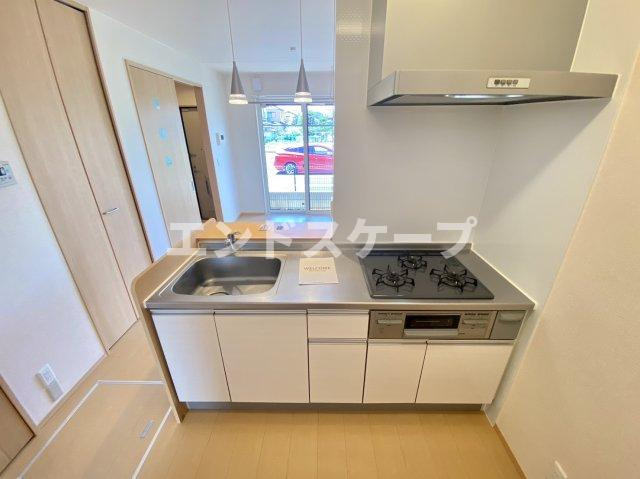 アロッジオ城川のキッチン|高崎、前橋、伊勢崎エリアのお部屋探しはエンドスケープまで！お客様の理想お聞かせ下さい♪