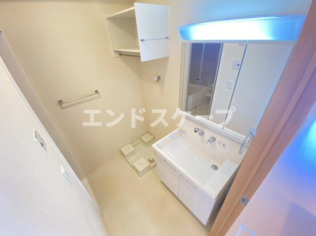 アロッジオ城川の洗面所|高崎、前橋、伊勢崎エリアのお部屋探しはエンドスケープまで！お客様の理想お聞かせ下さい♪
