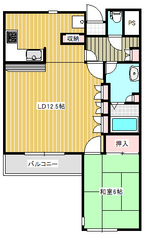 ロイヤルマンションの間取り
