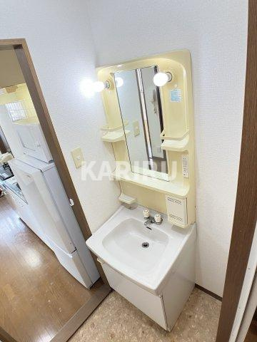 アメニティ関目の洗面所
