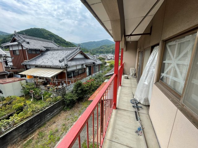 妙見町　戸建のバルコニー