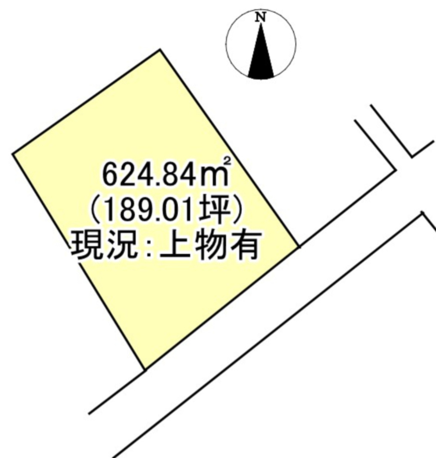 売土地の土地図