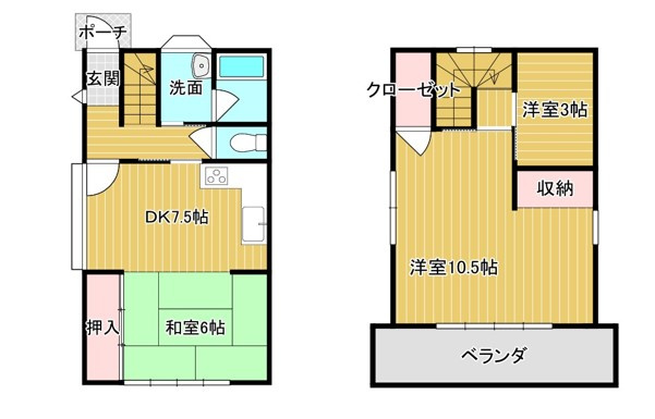 【間取り】 | 中古戸建：熊谷市久下 | 間取り図