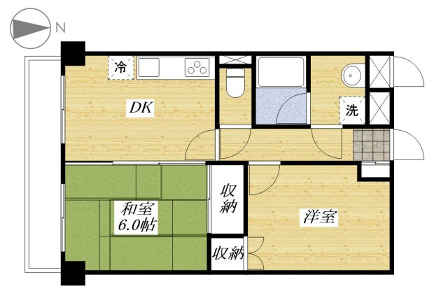 バルメスハウスナカノの間取り
