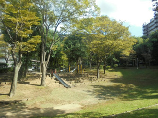 【周辺】 | 敷地内の公園（ウッドパーク）
手入れが行き届いています。