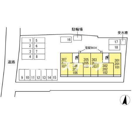メゾンレジデンスの区画図|高崎、前橋、伊勢崎エリアのお部屋探しはエンドスケープまで！お客様の理想お聞かせ下さい♪